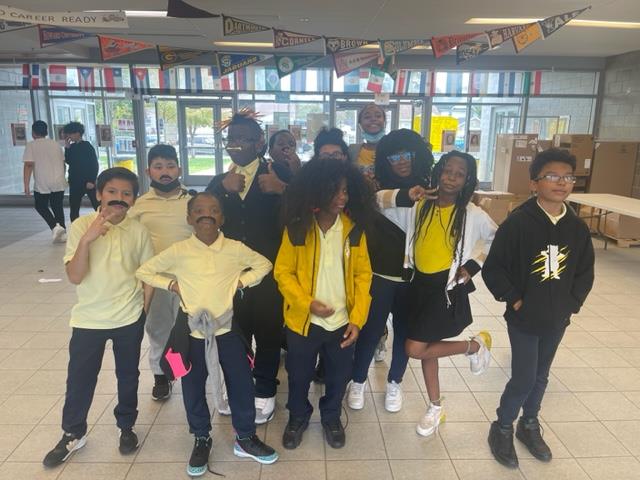 Crazy Hair and Facial Hair Day! 