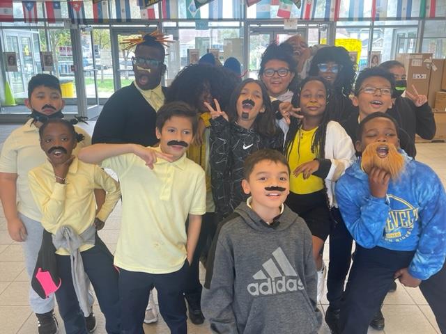 Crazy Hair and Facial Hair Day! 