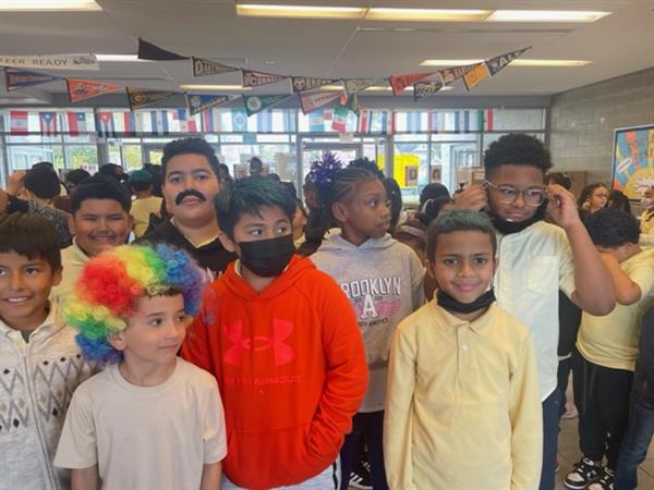 Crazy Hair and Facial Hair Day! 