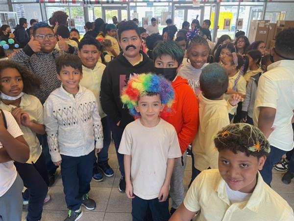 Crazy Hair and Facial Hair Day! 