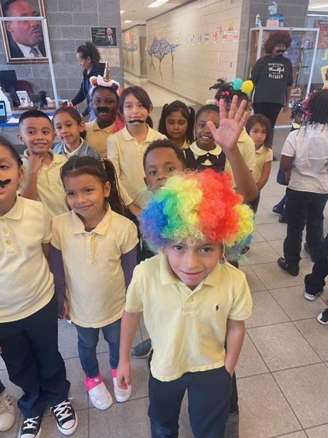 Crazy Hair and Facial Hair Day! 