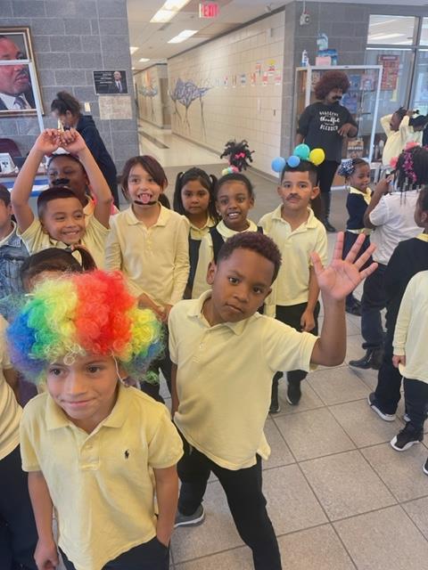 Crazy Hair and Facial Hair Day! 