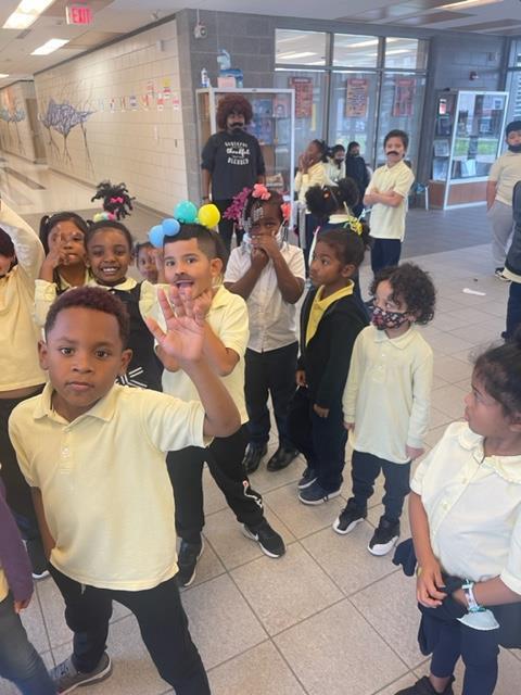 Crazy Hair and Facial Hair Day! 