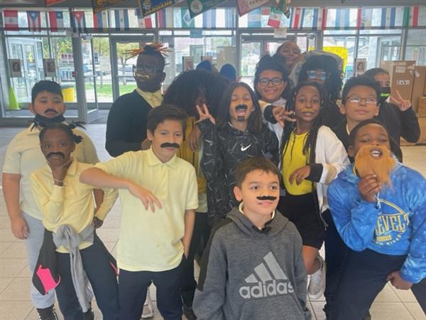 Crazy Hair and Facial Hair Day! 