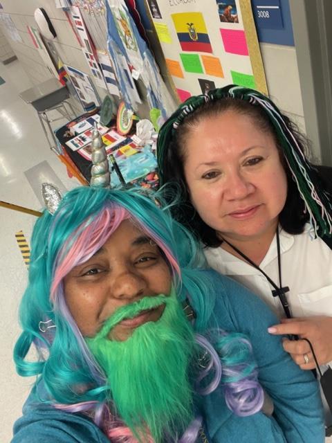Crazy Hair and Facial Hair Day! 