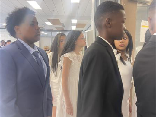 Sixth Grade Moving Up Ceremony 2023